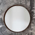 Karina Walnut Round Wall Mirror