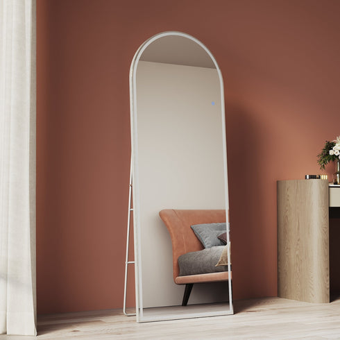 Elien Arched LED Makeup Mirror with removable bracket