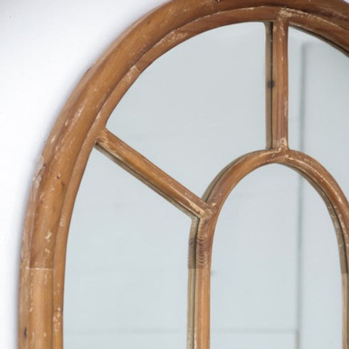 Sadiva Arch Natural Wall Mirror