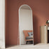 Elien Arched LED Makeup Mirror with removable bracket