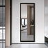 Olegas Full Length Wall Mirror - Modern Black Frame Floor Mirror
