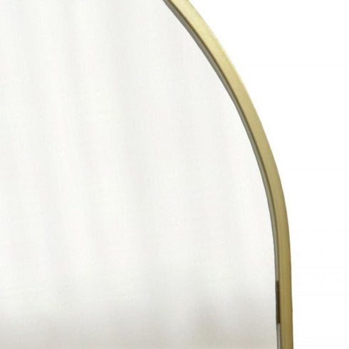 Dimity Gold Arched Standing Mirror