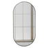Kirra Oval Black Wall Mirror