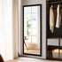 Olegas Full Length Wall Mirror - Modern Black Frame Floor Mirror