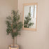 Fintan Modern Solid Oak Rectangular Wall Mirror with Rounded Edges