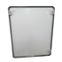 Rear view of Tayla Black Wall Mirror with mounting bracket