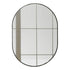 Kirra Oval Black Wall Mirror