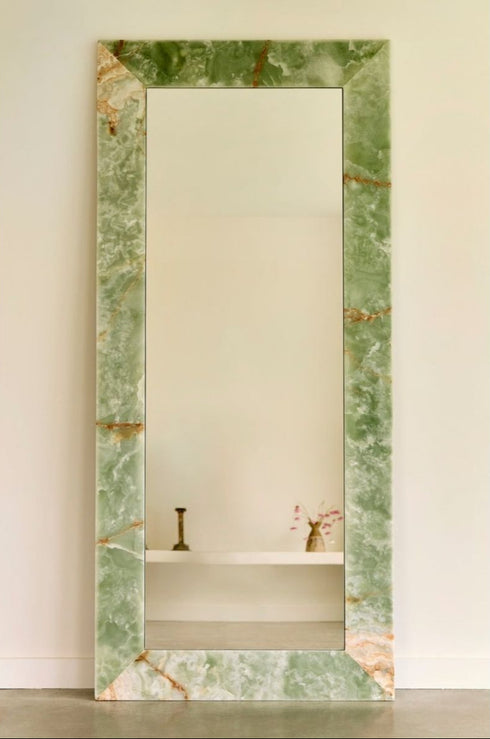 Mallee Large Natural Stone Mirror