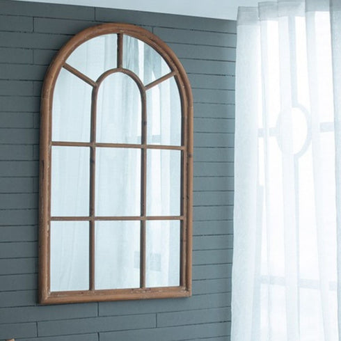 Sadiva Arch Natural Wall Mirror
