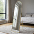 Dimity Gold Arched Standing Mirror