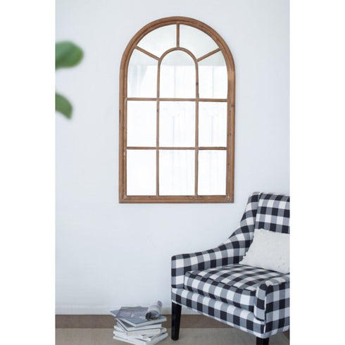Sadiva Arch Natural Wall Mirror
