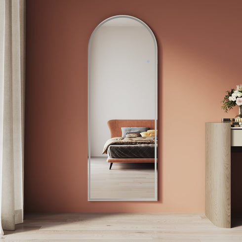 Elien Arched LED Makeup Mirror with removable bracket