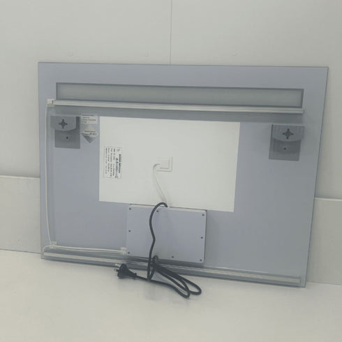 Miller Frameless Frosted Top Strip Frontlit LED Bathroom Mirror