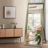 Aaron Full Length Champagne Wall Mirror - Freestanding Floor Mirror