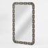 Aiza Bone Inlay Grey & White Wall Mirror
