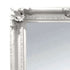 Gabriel Ornate Brushed White Wall Mirror