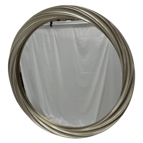 Mirae Silver Round Wall Mirror