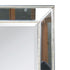 Melania Silver Mirrored Frame Wall Mirror
