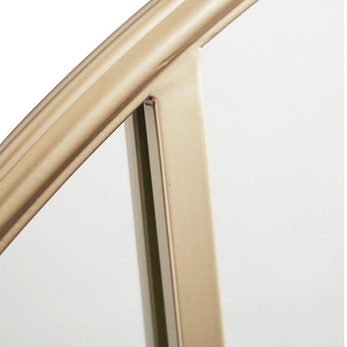 Strauss Round Gold Wall Mirror