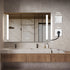 Jade Frameless Double-Sided Frosted Frontlit LED Wall Mirror