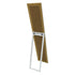 Garnet Slim Full Length Standing Mirror - White Frame Freestanding Bedroom Mirror