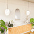 Aiva Arch White Wall Mirror