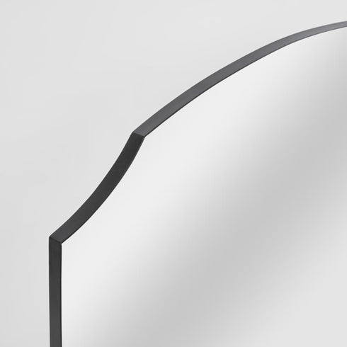 Manny Black Wall Mirror