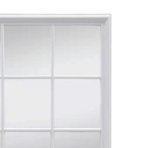 Harvey Matt White Wall Mirror