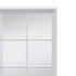 Harvey Matt White Wall Mirror