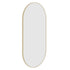 Italia Pill Gold Wall Mirror