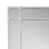 Mackenzie 12 Pane White Wall Mirror