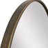 Vivienne Arched Brass Wall Mirror