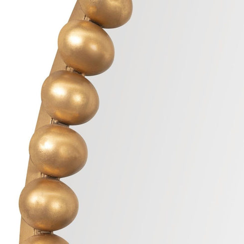 Brielle Round Wall Mirror Gold