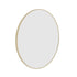 Cecilia Gold Round Wall Mirror