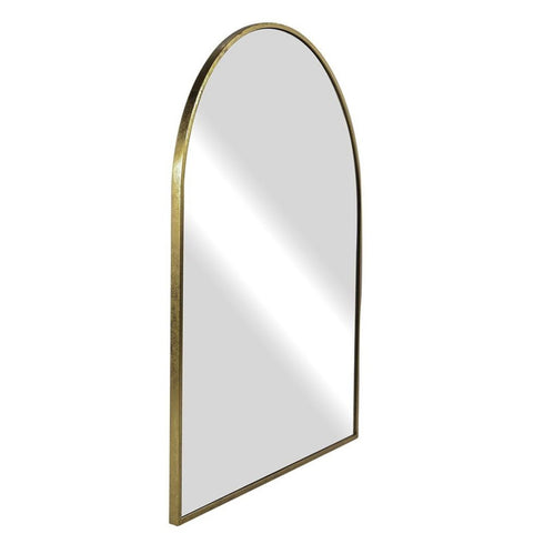 Alvina Arch Gold Wall Mirror