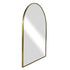Alvina Arch Gold Wall Mirror