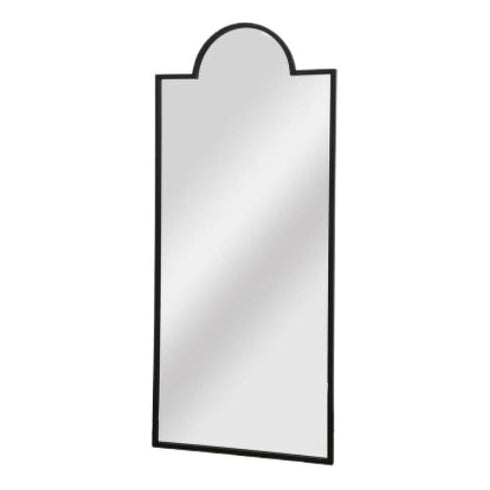 Mylene Outdoor Black Wall Mirror