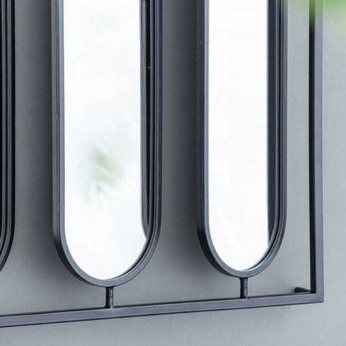 Cassian Black Wall Mirror