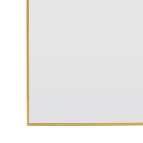 Ford Brushed Brass Arch Wall Mirror