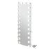 Kurinda Full Length LED Hollywood Vanity Mirror White