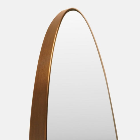 Apsel Arch Antique Brass Wall Mirror