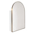 Alira Arch Brushed Brass Mirror Cabinet