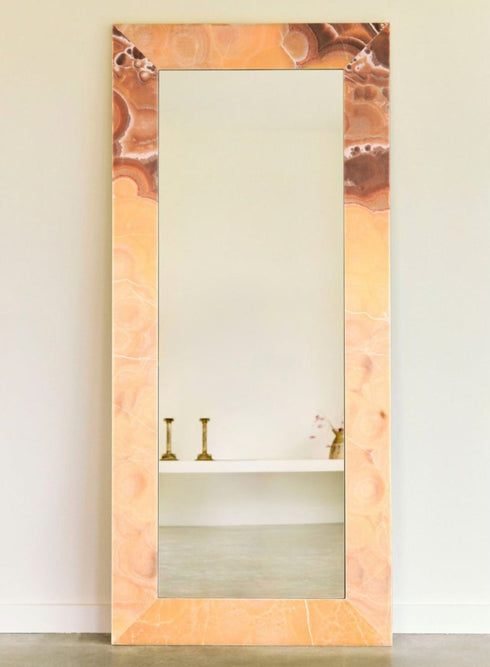 Mallee Large Natural Stone Mirror