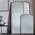 Hirshel Arch Antique Gold Wall Mirror