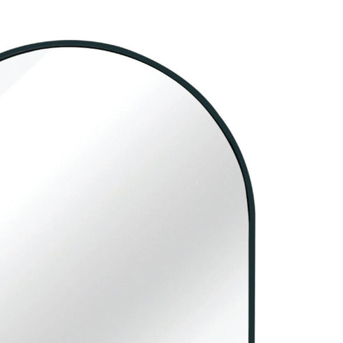 Harper Aluminium Black Wall Mirror