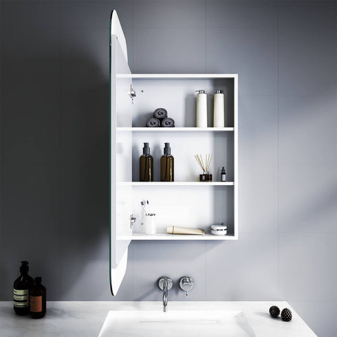 Eclat Bathroom Wall Mirror Rectangle Shaving Cabinet