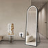 Elwood Arched Full Length Dimmable LED Black Standing Mirror