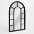Archie Arch Outdoor Black Wall Mirror