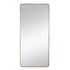 Malen Full Length Gold Wall Mirror with rounded corners