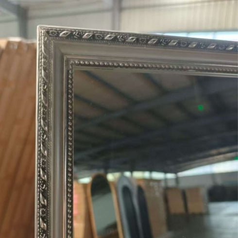 Oakleigh Silver Standing Mirror